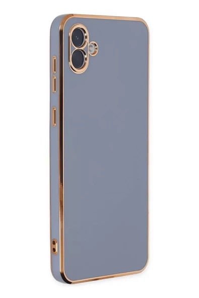 Newface Samsung Galaxy A04 Kılıf Volet Silikon - Mavi ürün görseli 1