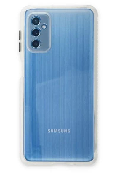 Newface Samsung Galaxy M52 5G Kılıf Miami Şeffaf Silikon - Şeffaf ürün görseli 1