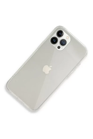 Newface Apple iPhone 14 Pro Kılıf 3D Vera - Şeffaf - Resim 3
