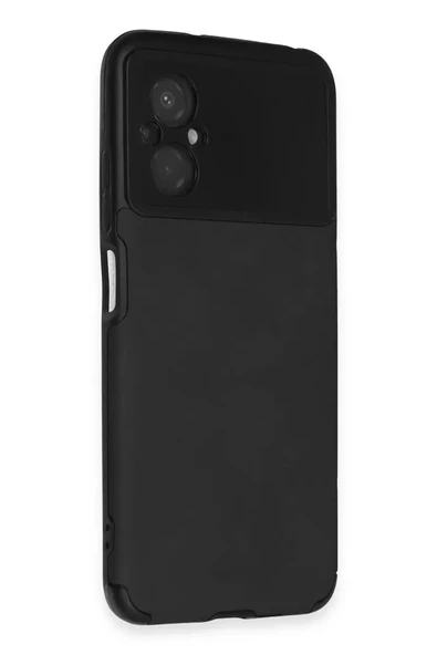 Newface Xiaomi Poco M5 Kılıf Loop Deri Silikon - Siyah - Resim 2