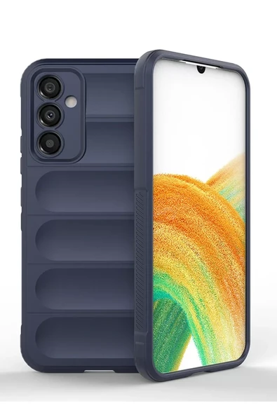 Newface Samsung Galaxy A25 5G Kılıf Optimum Silikon - Lacivert ürün görseli 1