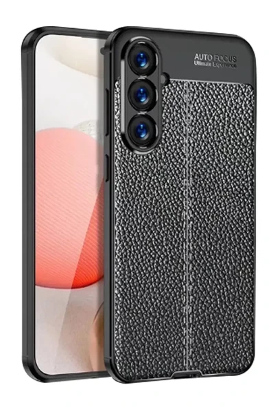 Newface Samsung Galaxy S23 FE Kılıf Auto Focus Kapak - Siyah ürün görseli 1