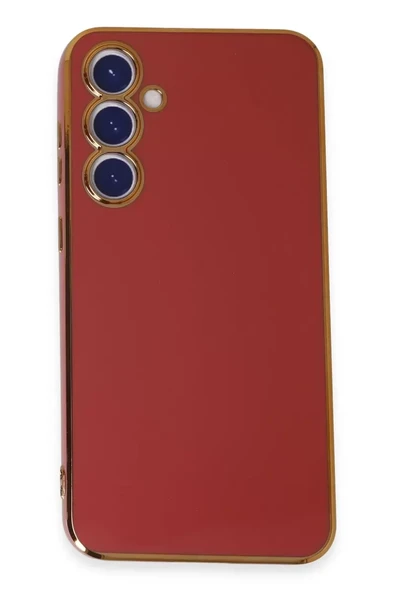Newface Samsung Galaxy S23 FE Kılıf Volet Silikon - Kırmızı ürün görseli 1