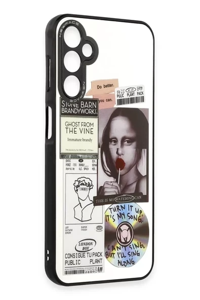 Newface Samsung Galaxy A04S Kılıf Mirror Desenli Kapak - Mirror - 2 ürün görseli 1