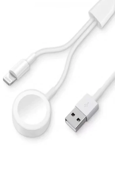 Newface AC08 2in1 Kablosuz Şarj Apple Watch 1/2/3/4/5/6/7/8/SE ürün görseli 1