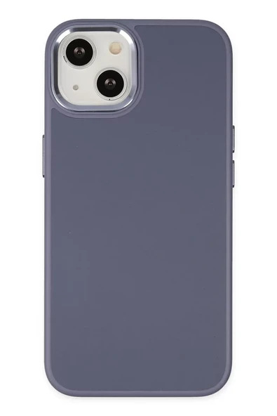 Newface Apple iPhone 14 Plus Kılıf Asya Deri Silikon - Mor ürün görseli 1