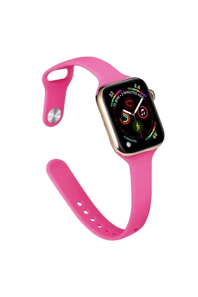 Newface Apple Watch 42mm Klasik Kordon - Pembe ürün görseli 1