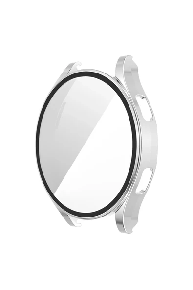 Newface Watch 5 44mm Wall Camlı Kasa Ekran Koruyucu - Gümüş ürün görseli 1