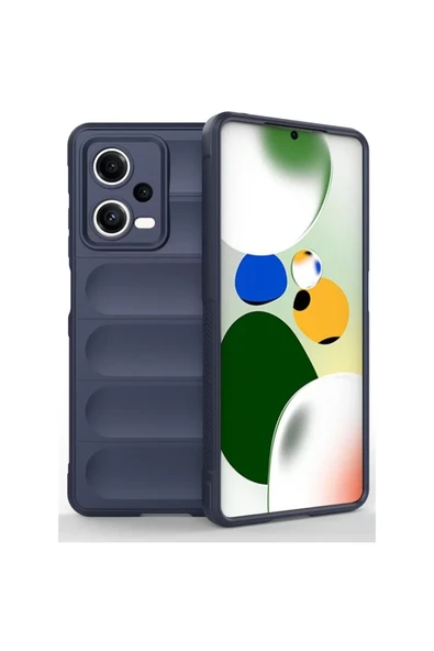 Newface Xiaomi Poco X5 5G Kılıf Optimum Silikon - Lacivert ürün görseli 1