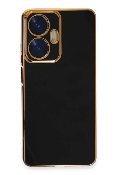 Newface Realme C55 Kılıf Volet Silikon - Siyah ürün görseli 1