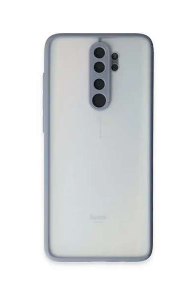 Newface Xiaomi Redmi Note 8 Pro Kılıf Montreal Silikon Kapak - Gri ürün görseli 1