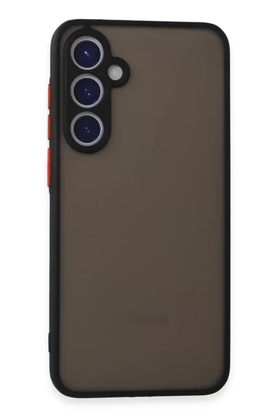 Newface Samsung Galaxy S23 FE Kılıf Montreal Silikon Kapak - Siyah ürün görseli 1