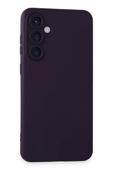 Newface Samsung Galaxy S24 Kılıf Nano içi Kadife Silikon - Mor ürün görseli 1