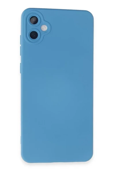 Newface Samsung Galaxy A05 Kılıf Nano içi Kadife Silikon - Mavi ürün görseli 1