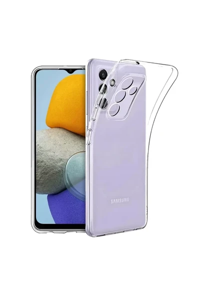 Newface Samsung Galaxy A34 5G Kılıf Lüx Şeffaf Silikon ürün görseli 1