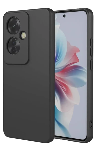 Newface Oppo Reno 11F Kılıf First Silikon - Siyah ürün görseli 1