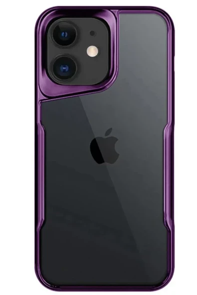 Newface Apple iPhone 11 Kılıf Boyi Silikon Kapak - Derin Mor ürün görseli 1
