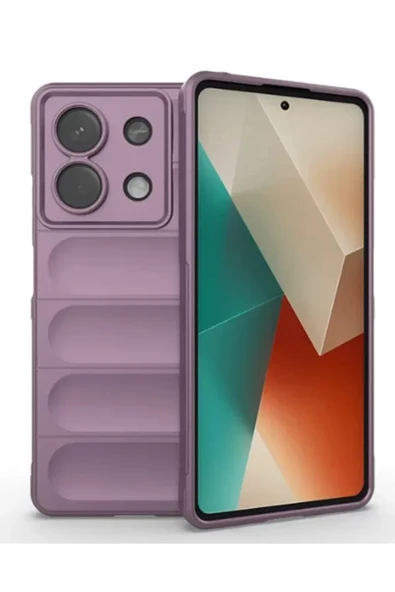 Newface Xiaomi Poco X6 Kılıf Optimum Silikon - Mor ürün görseli 1