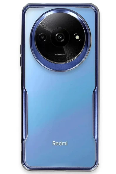 Newface Xiaomi Redmi A3 4G Kılıf Boyi Silikon Kapak - Lacivert ürün görseli 1