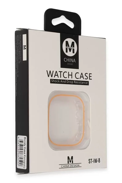 Movenchy Apple Watch 45mm Bondy Kasa Koruyucu - Turuncu ürün görseli 1