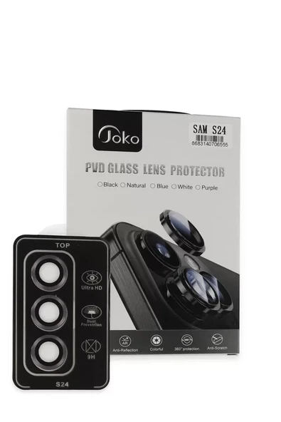 Joko Samsung Galaxy S24 PVD Metal Kamera Lens - Derin Mor ürün görseli 1