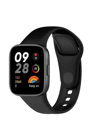 Newface Xiaomi Redmi Watch 3 Klasik Kordon - Siyah ürün görseli 1