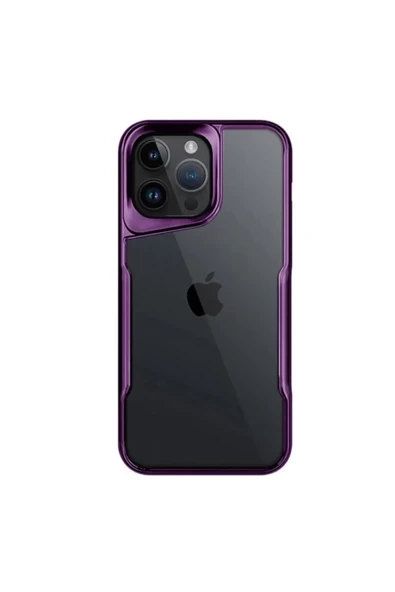 Newface Apple iPhone 16 Pro Kılıf Boyi Silikon Kapak - Derin Mor ürün görseli 1