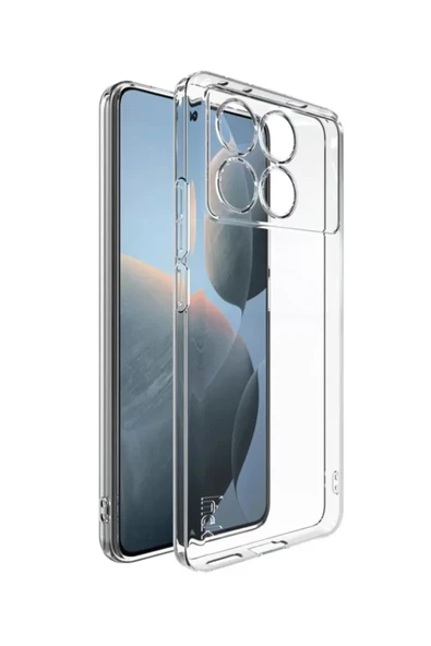 Newface Xiaomi Poco X6 Pro Kılıf Lüx Şeffaf Silikon ürün görseli 1