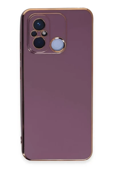 Newface Xiaomi Redmi 12C Kılıf Volet Silikon - Mor ürün görseli 1