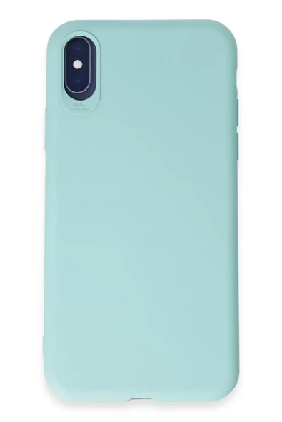 Newface Apple iPhone X Kılıf First Silikon - Turkuaz ürün görseli 1