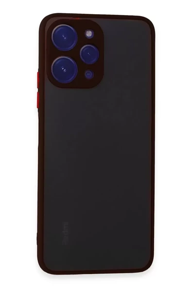 Newface Xiaomi Redmi 12 Kılıf Montreal Silikon Kapak - Siyah ürün görseli 1