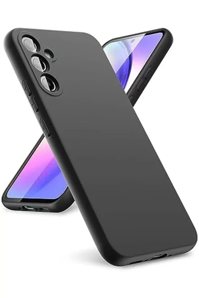 Newface Samsung Galaxy A24 4G Kılıf First Silikon - Siyah ürün görseli 1