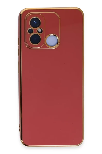 Newface Xiaomi Redmi 12C Kılıf Volet Silikon - Kırmızı ürün görseli 1