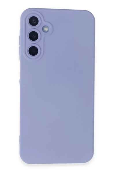 Newface Samsung Galaxy A15 4G Kılıf Nano içi Kadife Silikon - Lila ürün görseli 1