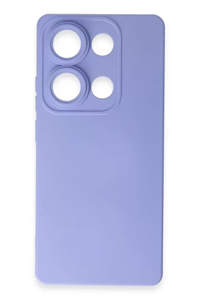 Newface Xiaomi Redmi Note 13 Pro 4G Kılıf Nano içi Kadife Silikon - Lila ürün görseli 1
