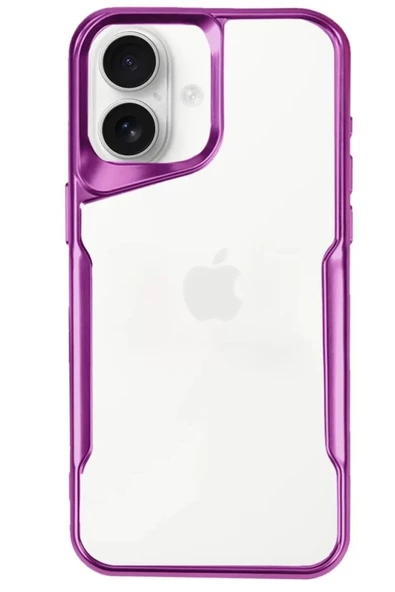Newface Apple iPhone 16 Kılıf Boyi Silikon Kapak - Pembe ürün görseli 1