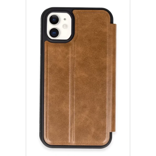 Newface Apple iPhone 11 Kılıf Flip Cover - Taba - Resim 3
