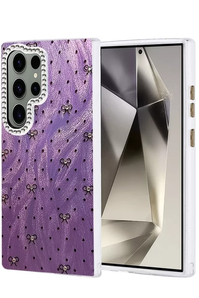 Newface Samsung Galaxy S24 Ultra Kılıf Blade Aynalı Desenli Kapak - Desen 2 ürün görseli 1