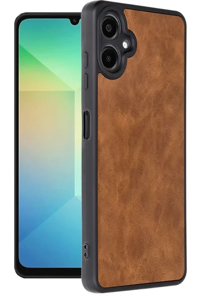Newface Samsung Galaxy A06 Kılıf Aras Deri Kapak - Taba ürün görseli 1