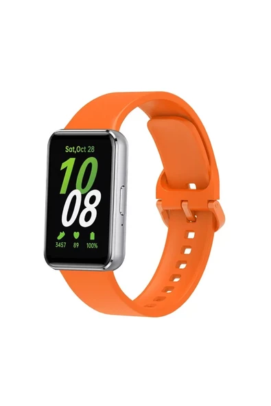 Newface Samsung Galaxy Fit 3 Klasik Kordon - Turuncu ürün görseli 1