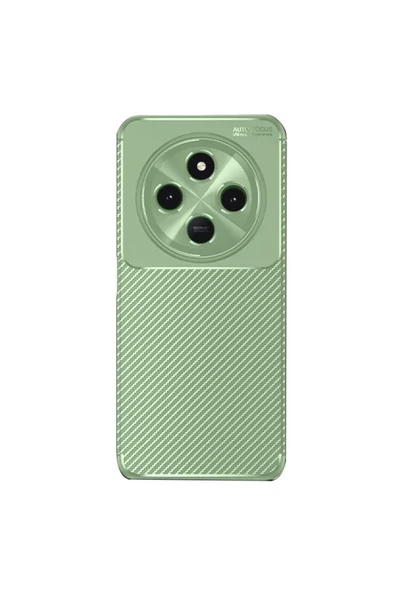 Newface Xiaomi Redmi 14C Kılıf Auto Focus Karbon Kapak - Su Yeşili ürün görseli 1