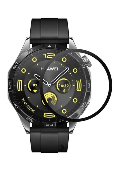 Newface Huawei GT4 46mm 22mm Polymer Nano Ekran Koruyucu - Şeffaf ürün görseli 1
