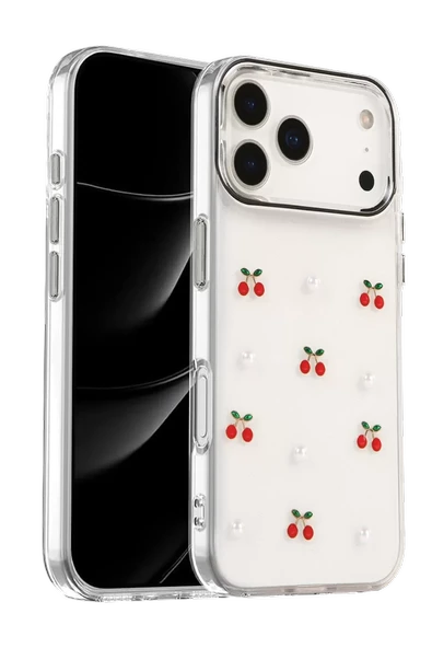 Newface Apple iPhone 17 Pro Fiyonk Desenli Kapak - Desen 9 ürün görseli 1