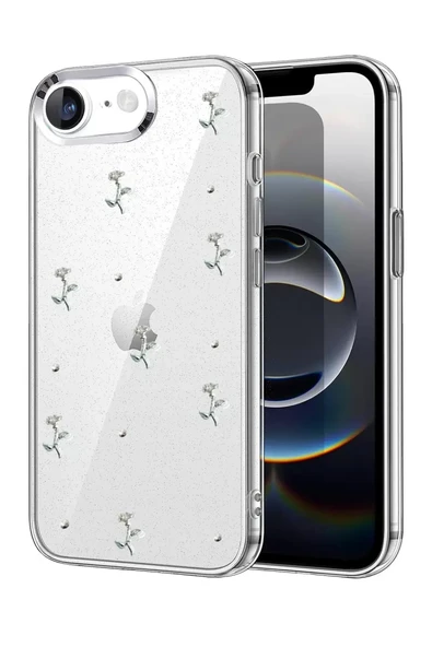 Newface Apple iPhone 16E Fiyonk Desenli Kapak - Desen 4 ürün görseli 1