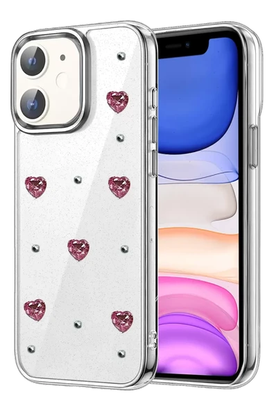 Newface Apple iPhone 11 Fiyonk Desenli Kapak - Desen 3 ürün görseli 1
