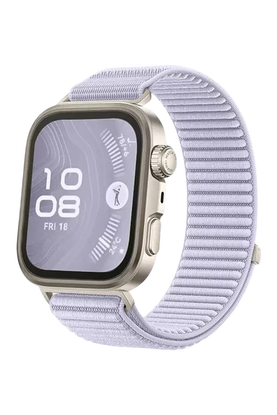 Newface Huawei Fit 4 Braid Kordon - Lila ürün görseli 1