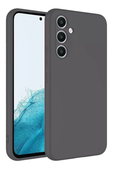 Newface Samsung Galaxy A16 5G Kılıf First Silikon - Gri ürün görseli 1