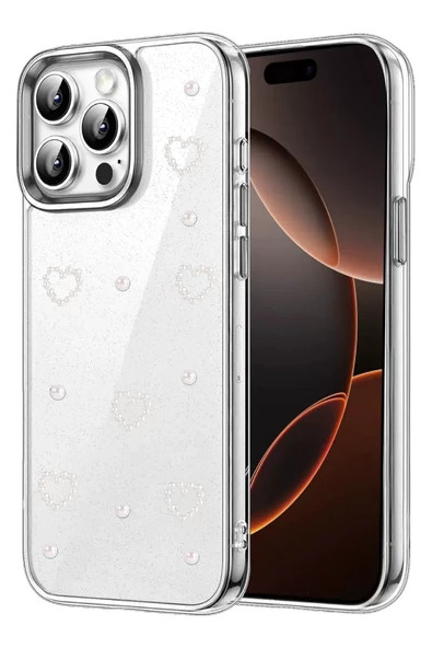 Newface Apple iPhone 15 Pro Max Fiyonk Desenli Kapak - Desen 10 ürün görseli 1