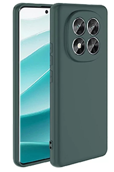 Newface Xiaomi Redmi Note 14 Pro 4G Kılıf First Silikon - Koyu Yeşil ürün görseli 1