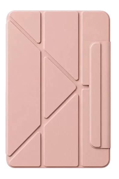 Newface Apple iPad 2025 10.9 10.Nesil (A16) Edz Manyetik Standlı Tablet Kılıfı - Rose Gold ürün görseli 1